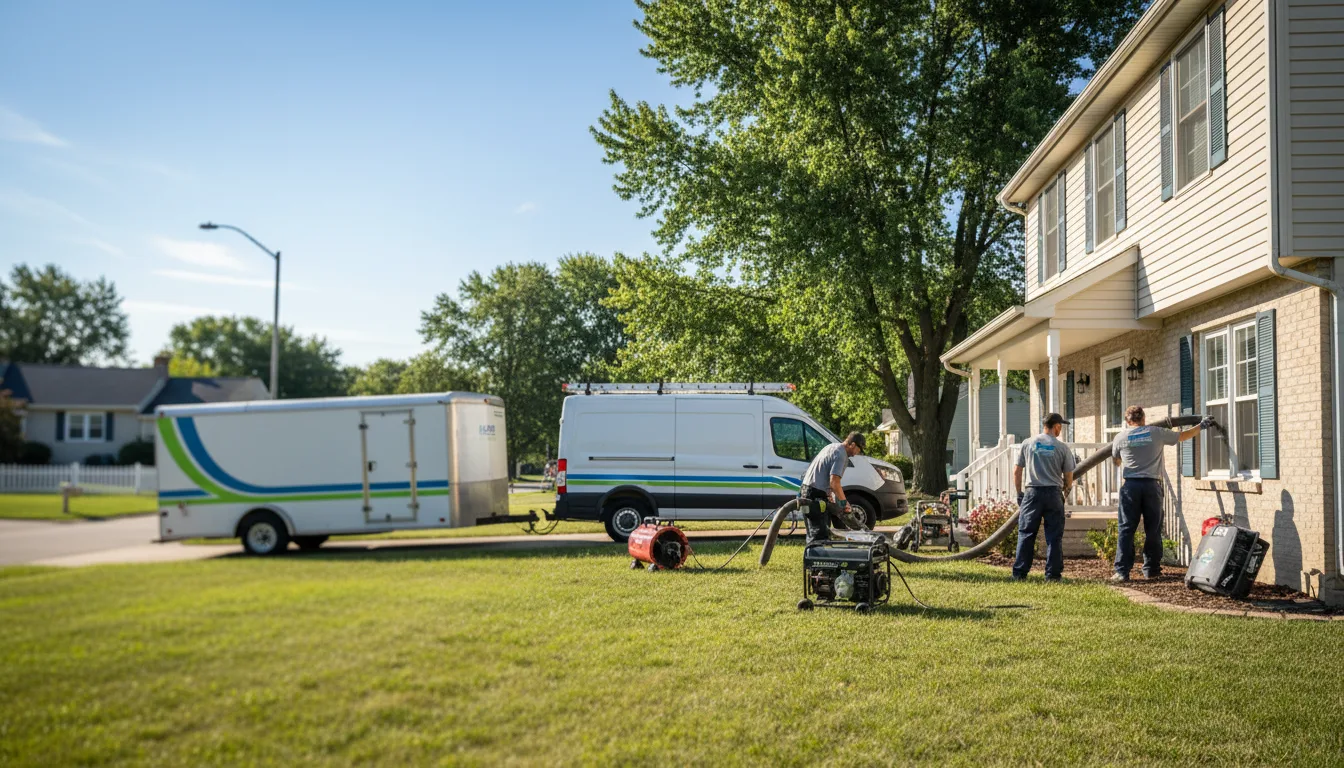 Flooded Basement Restoration And Cleanup With Repair in Attica, MI near me